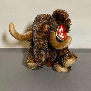 Ty Giganto Beanie Baby Wooly Mammoth 12/17/2000